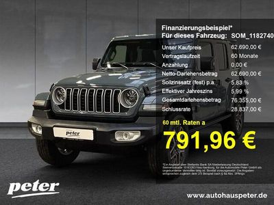 Neu Jeep Wrangler Sahara 272 PS (200 kW) 2025 Grau SUV