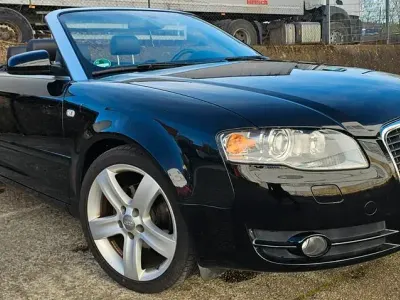 Gebraucht Audi A4 Cabriolet 140 PS (102 kW) 2008 Schwarz Cabrio