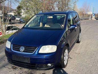 Gebraucht VW Touran Highline 150 PS (110 kW) 2004 Blau Van / Kleinbus