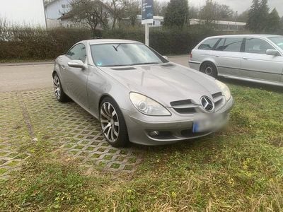 Gebraucht Mercedes SLK200 163 PS (119 kW) 2004 Silber Cabrio