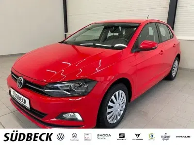 Brugt VW Polo Comfortline 95 HK (69 kW) 2018 Rød Hatchback