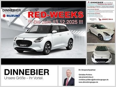 Weiß (metallic) Gebraucht 2025 Suzuki Swift Comfort+ Kleinwagen | 18.889 € (Fairer Preis)