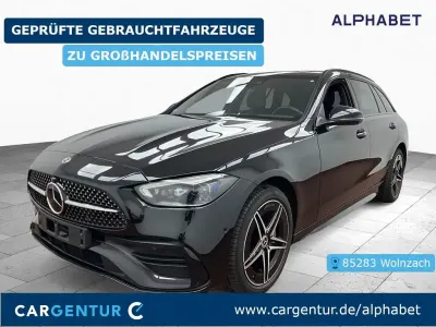 Gebraucht Mercedes C220 AMG line 197 PS (144 kW) 2023 Schwarz Limousine