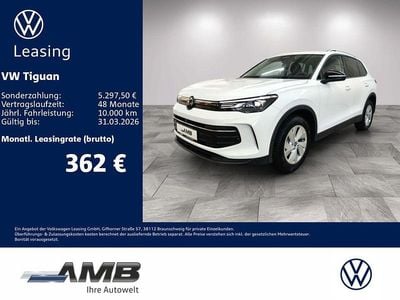 Neu VW Tiguan 150 PS (110 kW) 2025 Weiß SUV