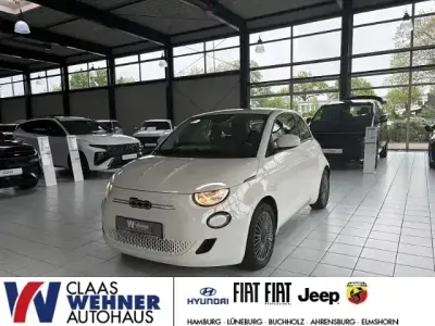 Gebraucht Fiat 500e Icon 86 kW (118 PS) 2022 Arktis weiß) (weiss Kleinwagen