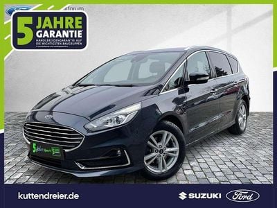 Gebraucht Ford S-MAX Titanium 150 PS (110 kW) 2021 Pantherblau metallic Van / Kleinbus