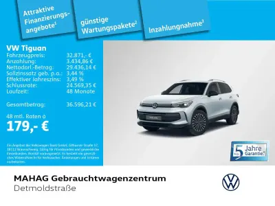 Gebraucht VW Tiguan Goal 131 PS (96 kW) 2025 Oyster silver metallic SUV