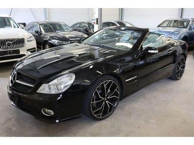 Usata Mercedes SL500 306 CV (225 kW) 2003 Nero Cabrio