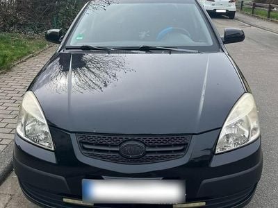 Gebraucht Kia Rio 2009 Schwarz Kleinwagen