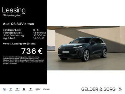 Neu Audi Q6 e-tron Performance 225 kW (306 PS) 2026 Manhattangraumetallic SUV