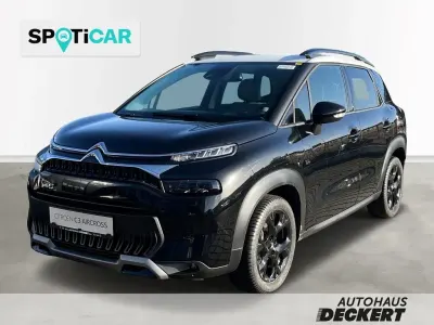 Gebraucht Citroën C3 Aircross PureTech 110 PS (80 kW) 2023 Schwarz SUV