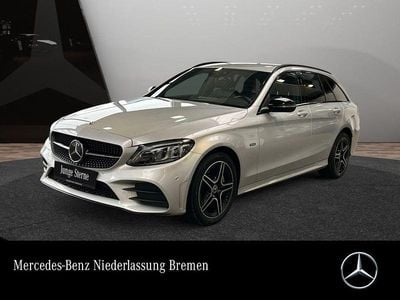 Silber Gebraucht 2021 Mercedes C300e AMG Limousine | 28.390 € (Guter Preis)