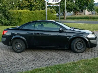 Gebraucht Renault Mégane Cabriolet 2007 Schwarz Cabrio