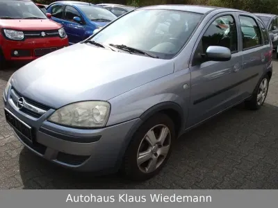 Gebraucht Opel Corsa Enjoy 69 PS (50 kW) 2004 Silber Kleinwagen
