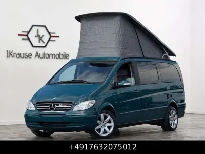 Gebraucht Mercedes Viano Marco Polo 204 PS (150 kW) 2007 Aquagrün Van / Kleinbus
