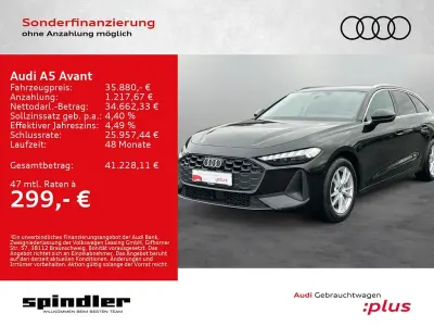 Gebraucht Audi A5 Sport 204 PS (150 kW) 2024 Mythosschwarz metallic Kombi