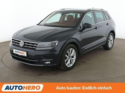 Gebraucht VW Tiguan Highline 150 PS (110 kW) 2019 Grau SUV