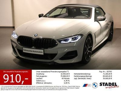 gebraucht BMW M850 i xDrive Cabrio Navi.Laser.HuD.ACC.360°.B&W