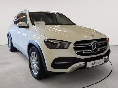 Gebraucht Mercedes GLE350 194 PS (142 kW) 2021 Designo diamantweiß bright metallic SUV