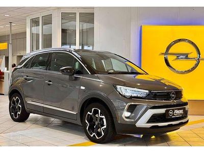 Gebraucht Opel Crossland Ultimate 131 PS (96 kW) 2022 Mondstein grau/e:vulkan grau SUV