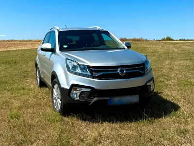 Gebraucht SsangYong Korando 178 PS (130 kW) 2018 Silber SUV