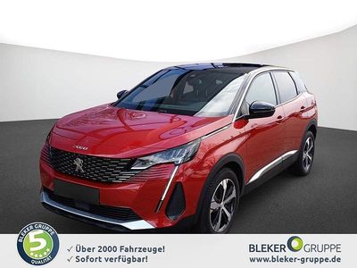 Lackierung ultimaterot/metalliclackierung + klarlack farbig Gebraucht 2023 Peugeot 3008 Allure SUV | 20.980 € (Superpreis)