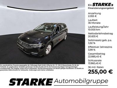 Gebraucht VW Passat Business 122 PS (89 kW) 2022 Deep black perleffekt Kombi