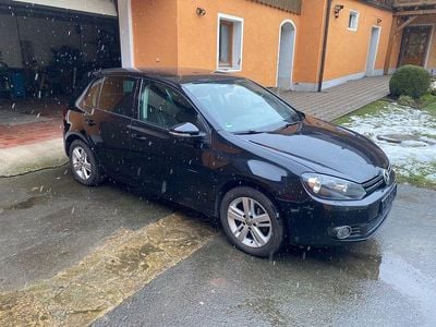 Gebraucht VW Golf VII Comfortline 105 PS (77 kW) 2012 Schwarz Limousine