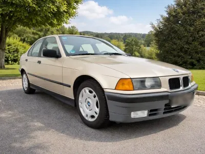 Gebraucht BMW 316 102 PS (75 kW) 1992 Beige Limousine