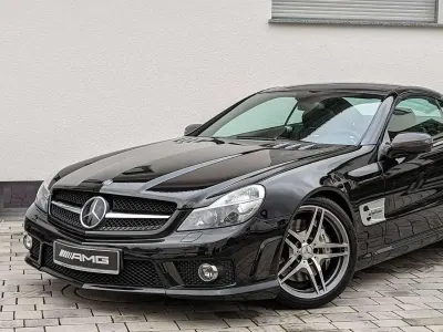 Gebraucht Mercedes SL63 AMG AMG 525 PS (386 kW) 2008 Obsidianschwarz Cabrio