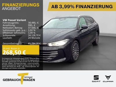 Schwarz Gebraucht 2025 VW Passat Business Kombi | 38.490 € (Fairer Preis)