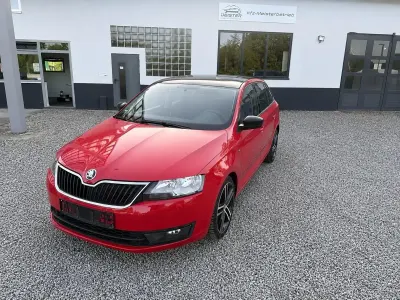 Używany Skoda Rapid Sport 105 KM (77 kW) 2015 Czerwony Hatchback