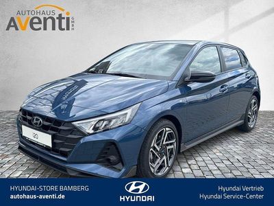 Neu Hyundai i20 N Line 101 PS (74 kW) 2025 Blau Limousine