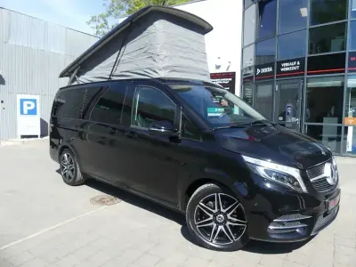 Second-hand Mercedes V300 Marco Polo 239 CP (175 kW) 2021 Negru Monovolum