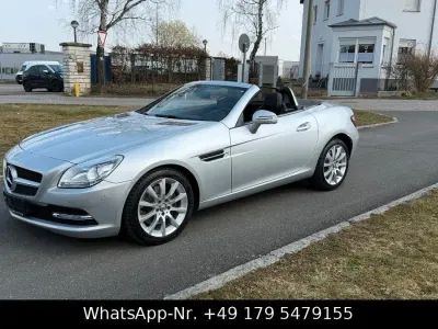 Używany Mercedes SLK250 204 KM (150 kW) 2013 Srebrny Kabriolet