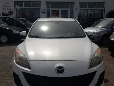 Gebraucht Mazda 3 High 105 PS (77 kW) 2009 Weiß Limousine