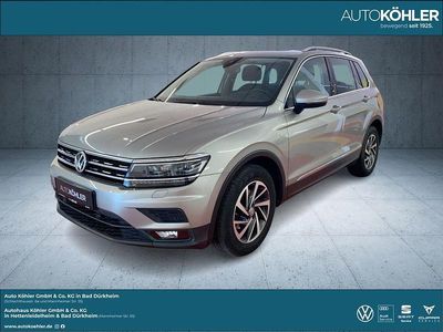 Second-hand VW Tiguan Sound 150 CP (110 kW) 2017 Argintiu SUV