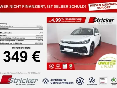 Brugt VW Tiguan R-line 150 HK (110 kW) 2025 Hvid SUV