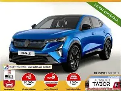 Neu Renault Rafale Esprit Alpine 200 PS (147 kW) 2025 Blau (gipfelblau metallic + black pea) SUV
