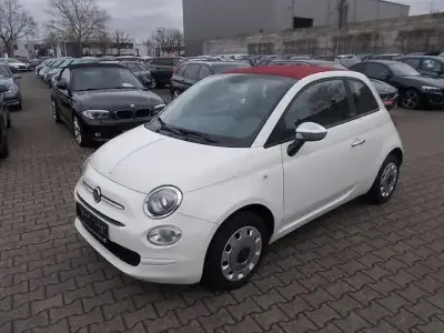 Używany Fiat 500 Pop Star 69 KM (50 kW) 2016 Biały Kabriolet