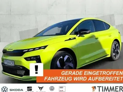 Begagnad Skoda Enyaq iV RS 250 kW (340 HK) 2025 Grön SUV