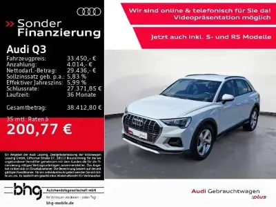 Gebraucht Audi Q3 Advanced 150 PS (110 kW) 2025 Weiß SUV