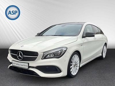 Gebraucht Mercedes CLA200 Shooting Brake AMG line 156 PS (114 kW) 2017 Weiß (calcitweiss  unilack) Kombi