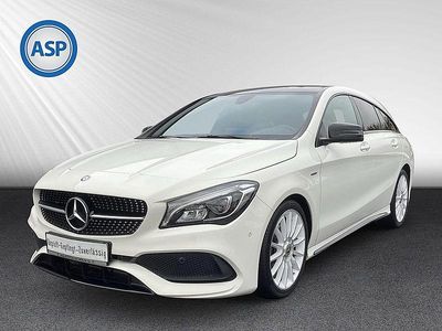 Weiß (calcitweiss unilack) Gebraucht 2017 Mercedes CLA200 Shooting Brake AMG line Kombi | 22.990 € (Fairer Preis)