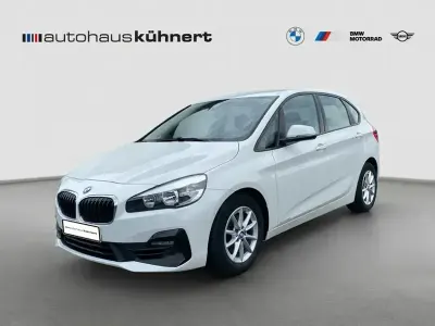 Gebraucht BMW 218 Active Tourer Sport Line 140 PS (102 kW) 2019 Weiß Van / Kleinbus