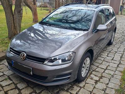 Second-hand VW Golf VII Comfortline 125 CP (91 kW) 2014 Gri Break