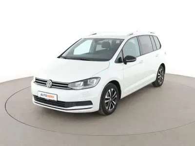 Gebraucht VW Touran IQ Drive 150 PS (110 kW) 2019 Weiß Van / Kleinbus