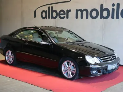 Gebraucht Mercedes CLK320 224 PS (164 kW) 2007 Schwarz Coupé