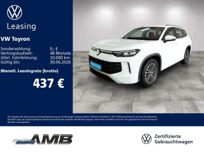 Gebraucht VW Tayron Life 150 PS (110 kW) 2025 Weiß SUV