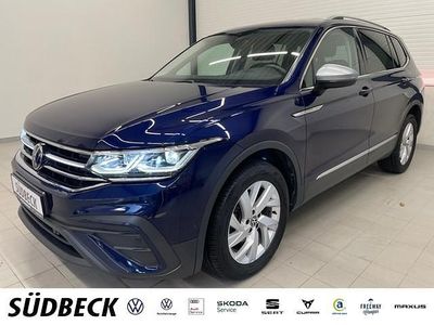 Blau Gebraucht 2022 VW Tiguan Allspace Life SUV | 26.990 € (Fairer Preis)
